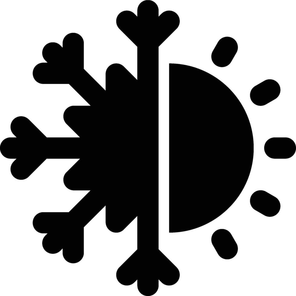 Climate, Clime, Weather Glyph Solid Icon vector