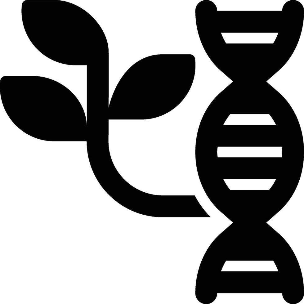 Biology, DNA, Ecology Glyph Solid Icon vector