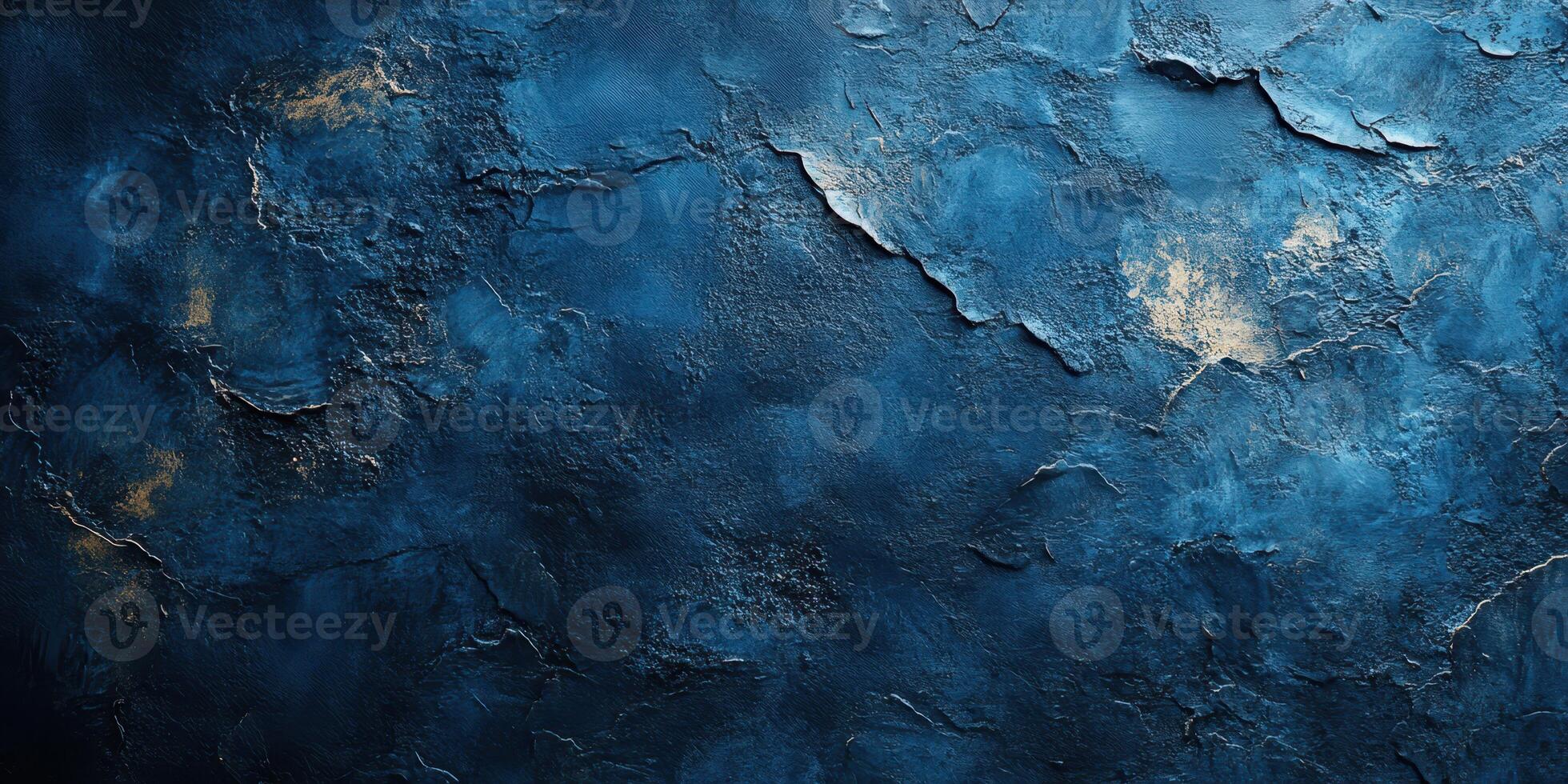Rich blue textured surface with intricate patterns showcasing unique layers and tones suitable for artistic backgrounds photo