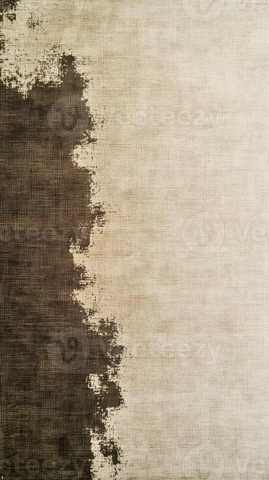 Modern textile design featuring gradient pattern in neutral tones with textured surface and abstract motifs photo