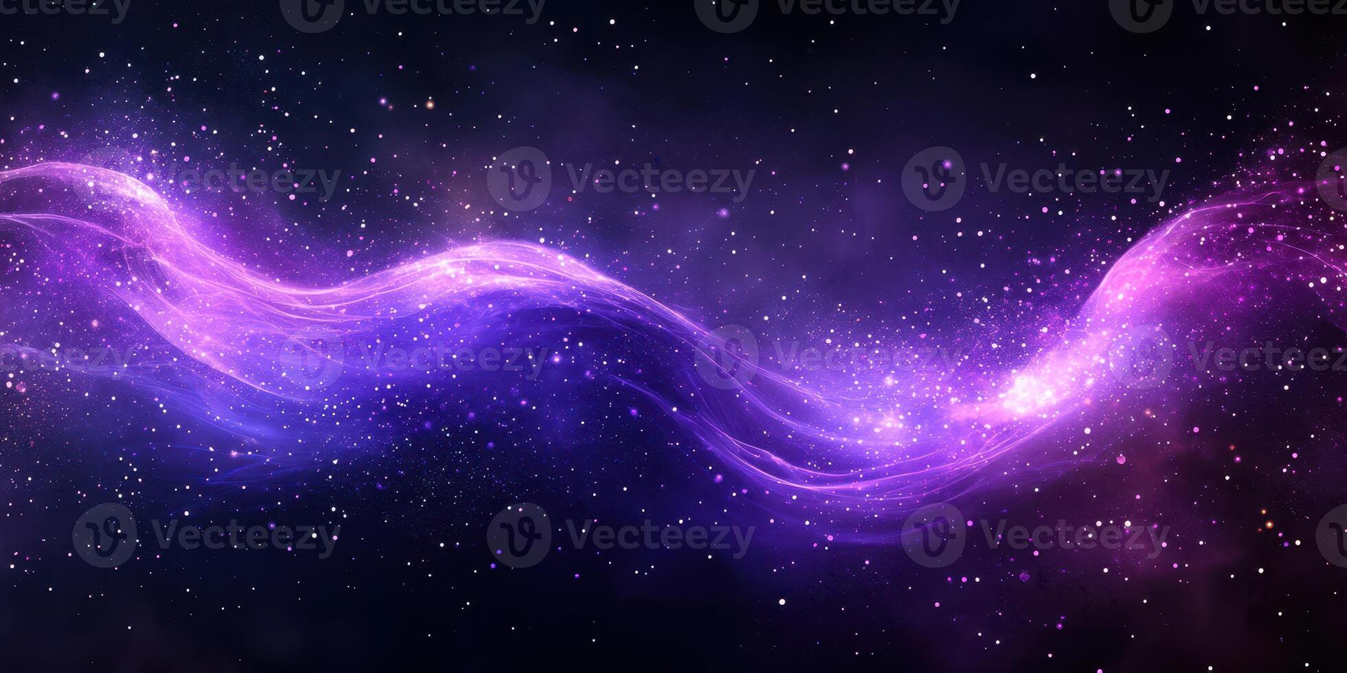 Colorful cosmic waves illuminate the vast expanse of the universe in this mesmerizing display of celestial beauty photo