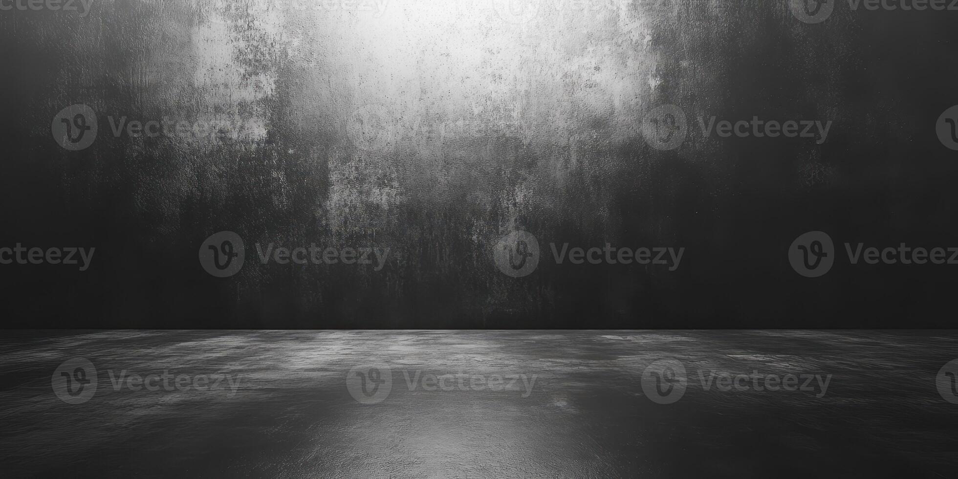 Dark textured background with reflective surface ideal for product display or artistic photography in a studio setting photo
