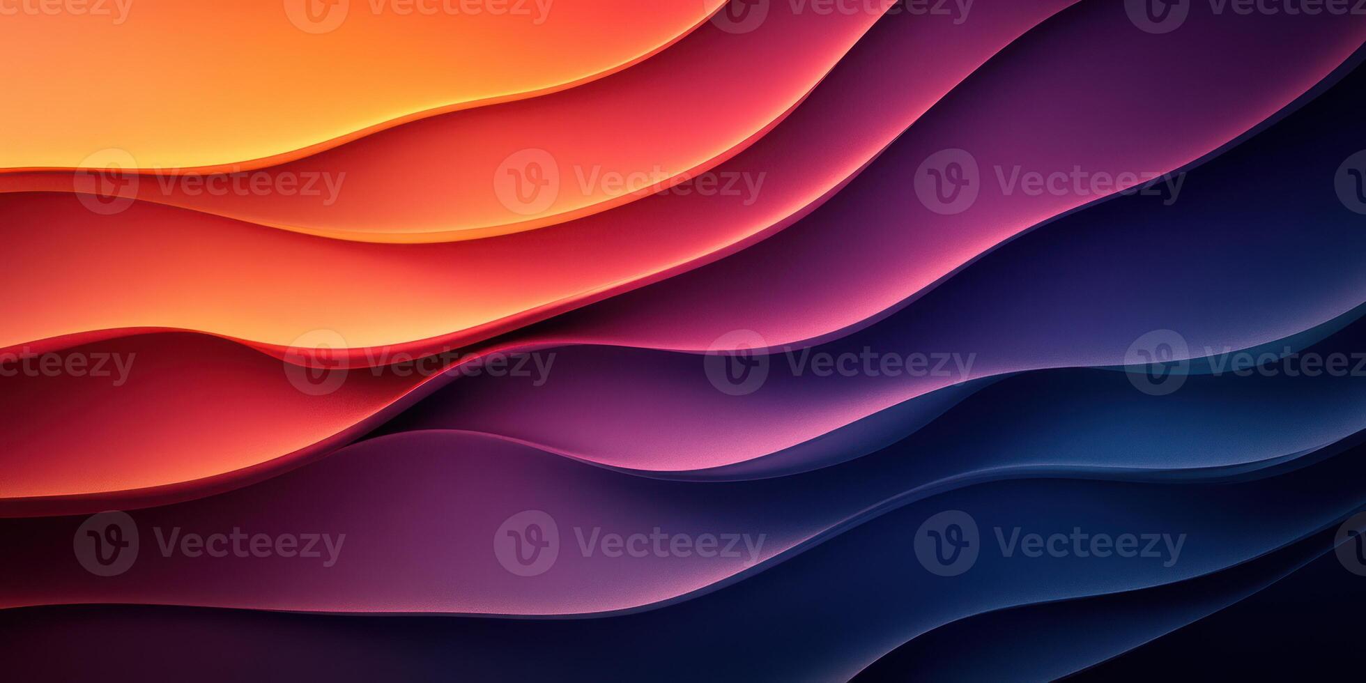 Colorful abstract waves create a mesmerizing visual effect in flowing patterns and gradients photo