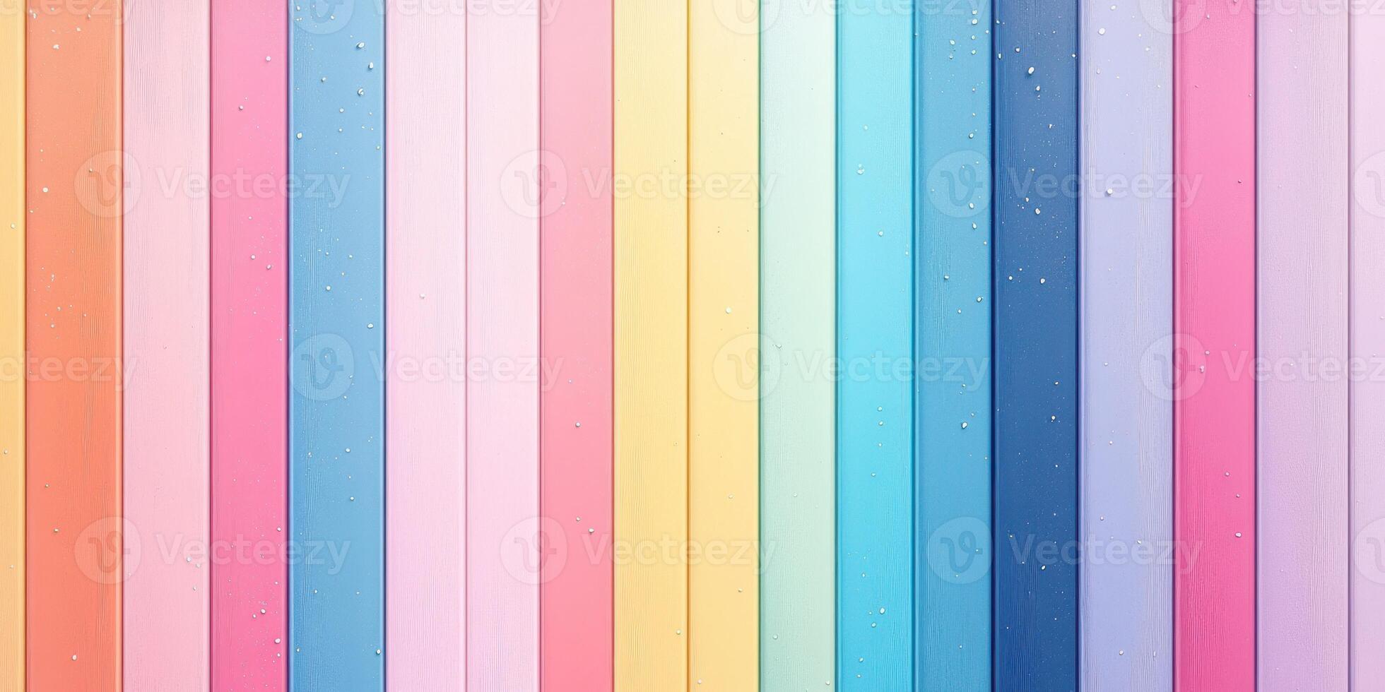 Colorful vertical stripes create an artistic background in pastel shades for creative projects and designs photo