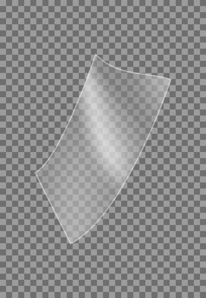 Transparent Tape Strip Perfect for Creative Designs, DIY Projects, and Editing Purposes vector