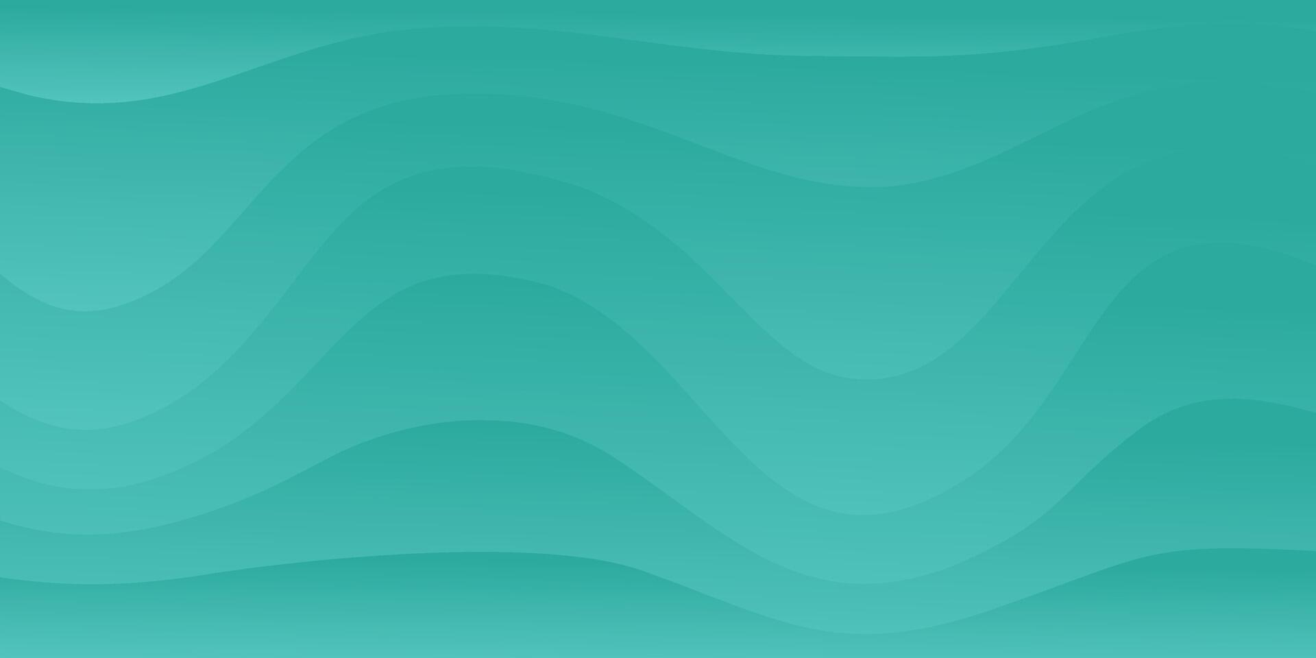 blue gradient wave abstract background. suitable for your design vector