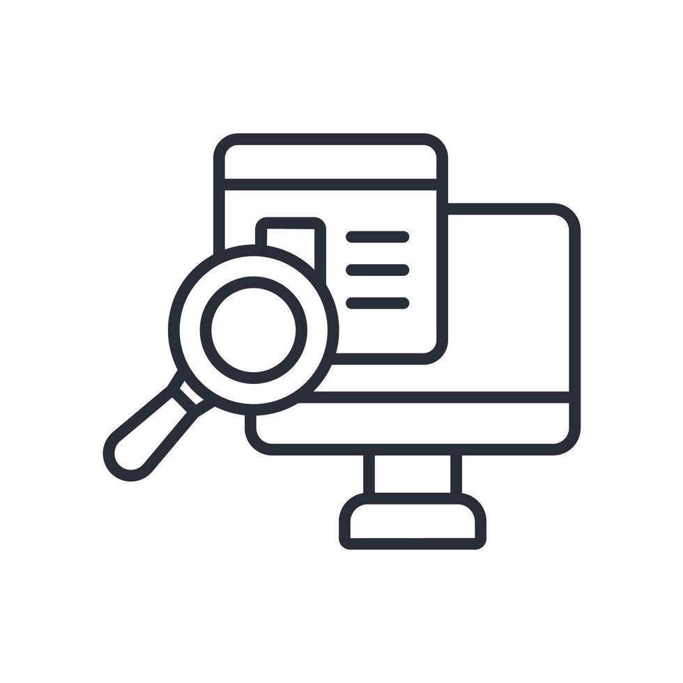 advertising icons isolated on White Background. Flat style design vector