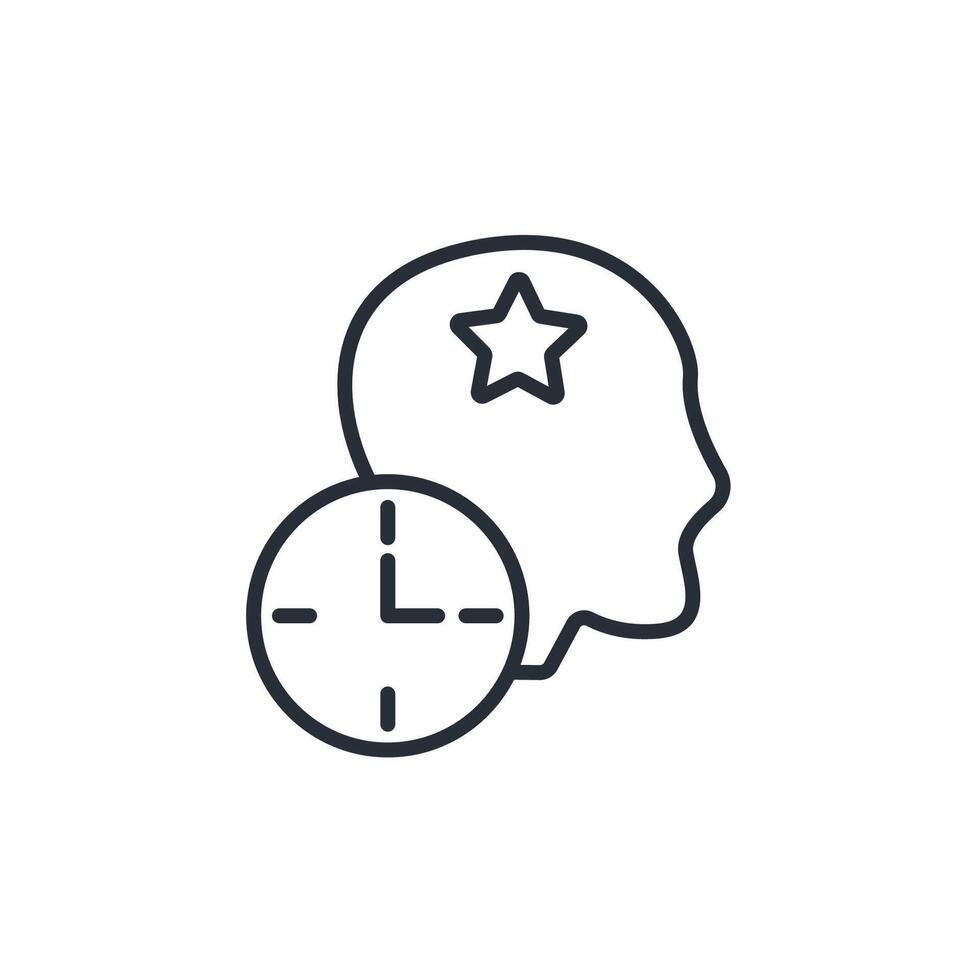 Patience icons isolated on White Background. Flat style design vector
