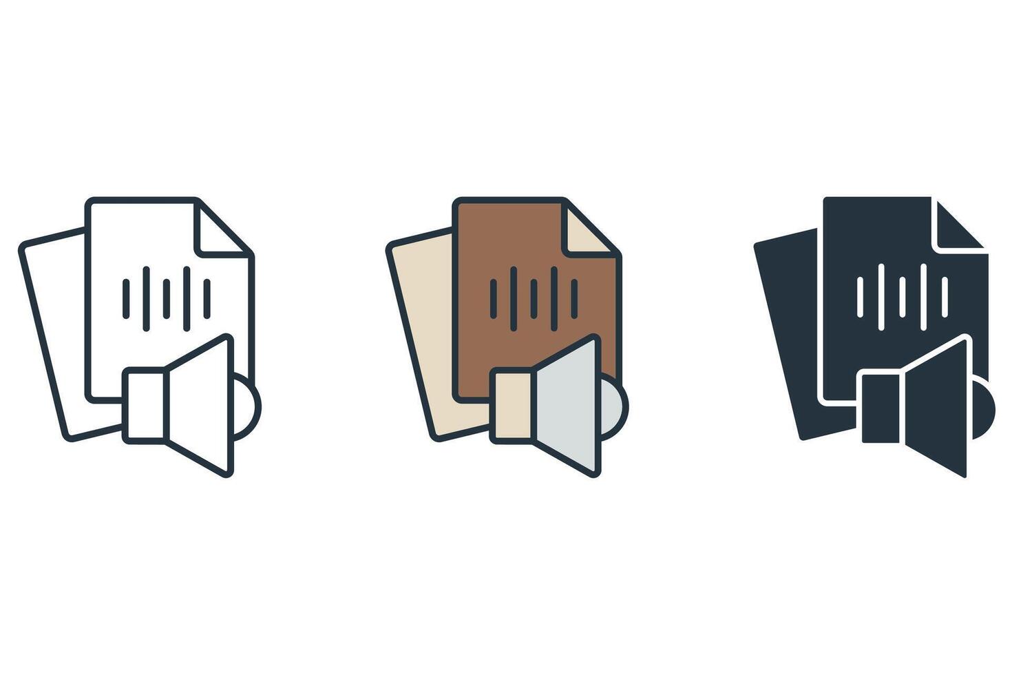 file icon set vector