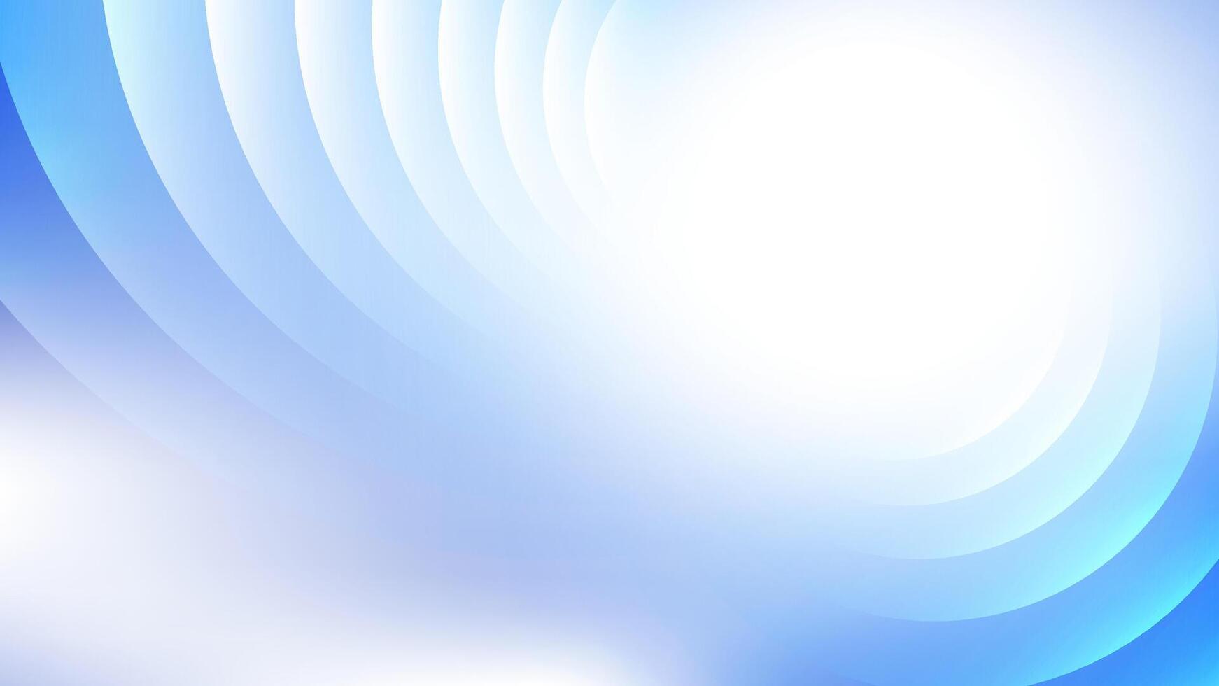 Abstract geometric white and blue color, modern design stripes background with curve lines, illust vector