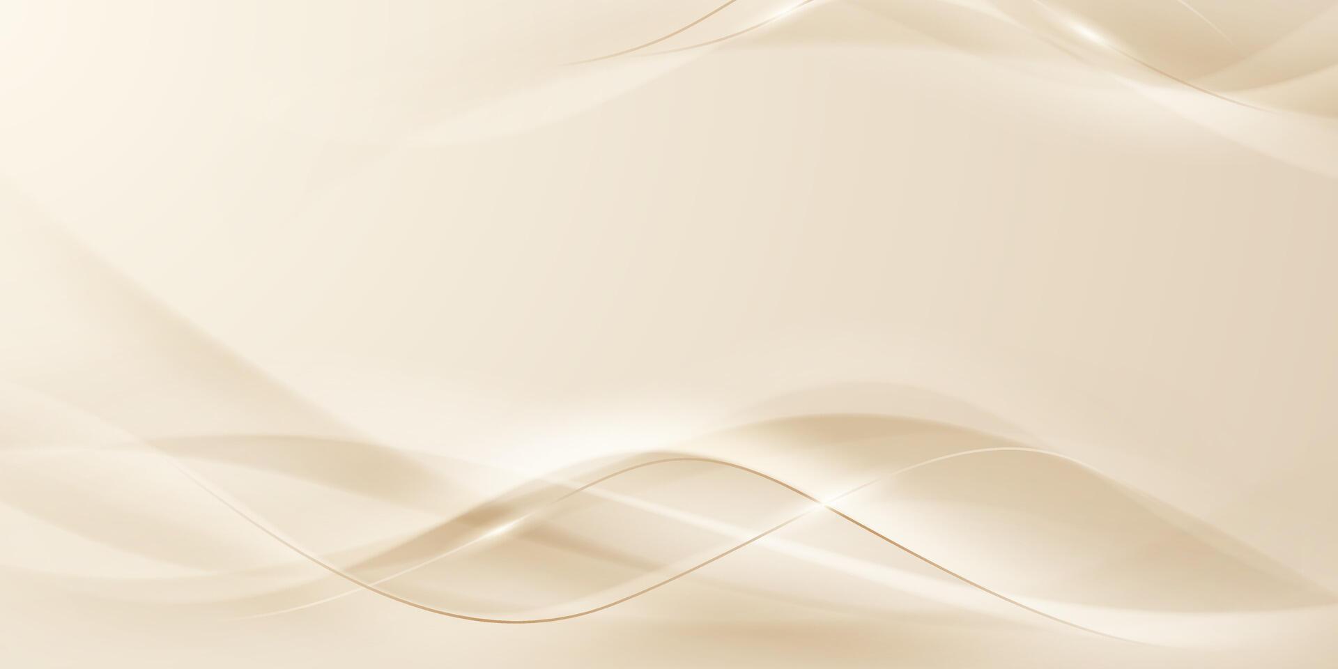 Abstract background with white waves vector