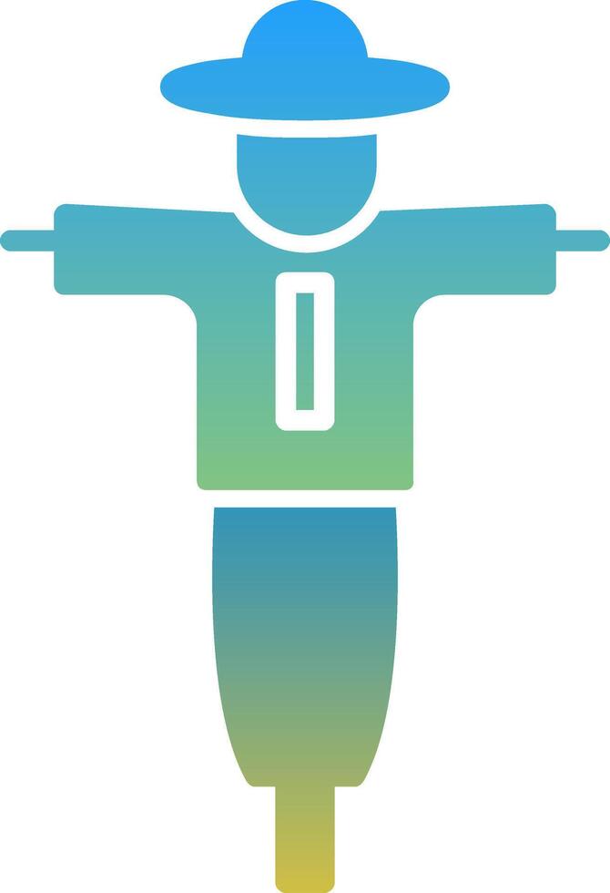 Scarecrow Icon Symbol Art Sign vector