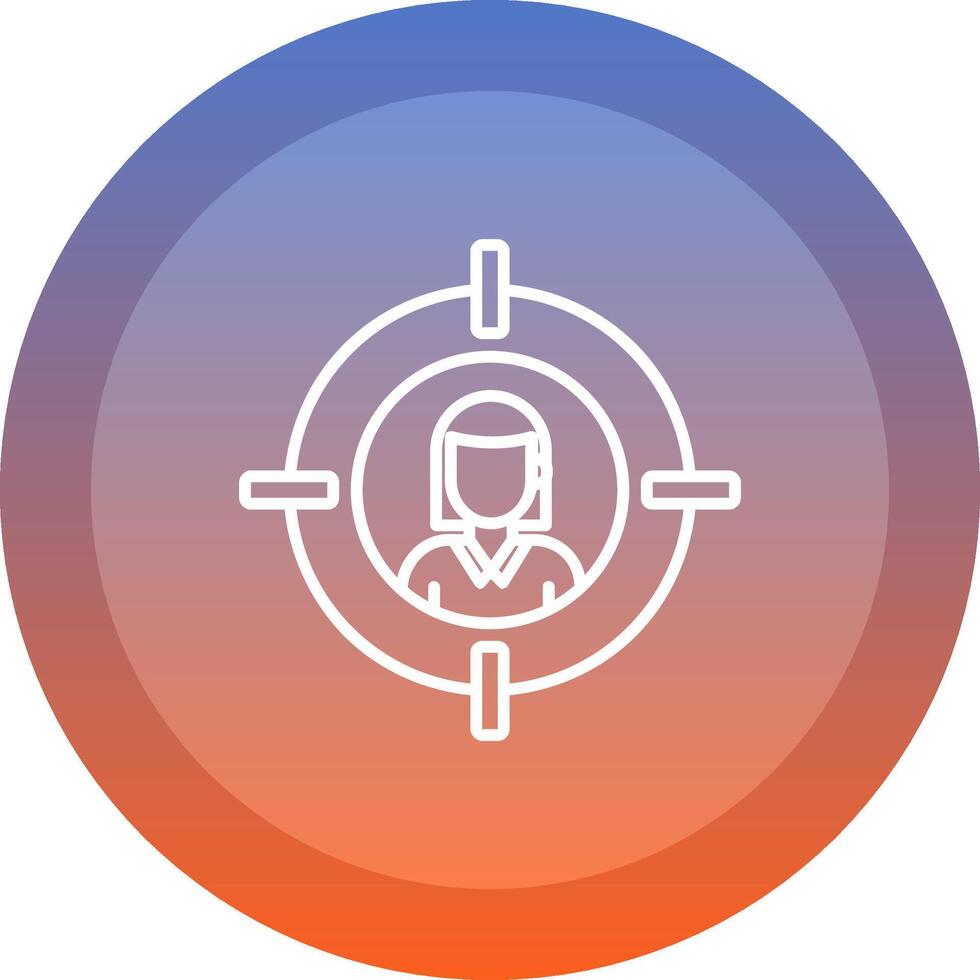 Target Icon Symbol Art Sign vector
