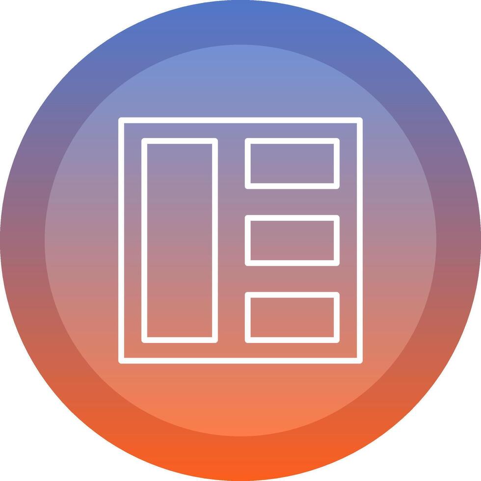 Grid Icon Symbol Art Sign vector