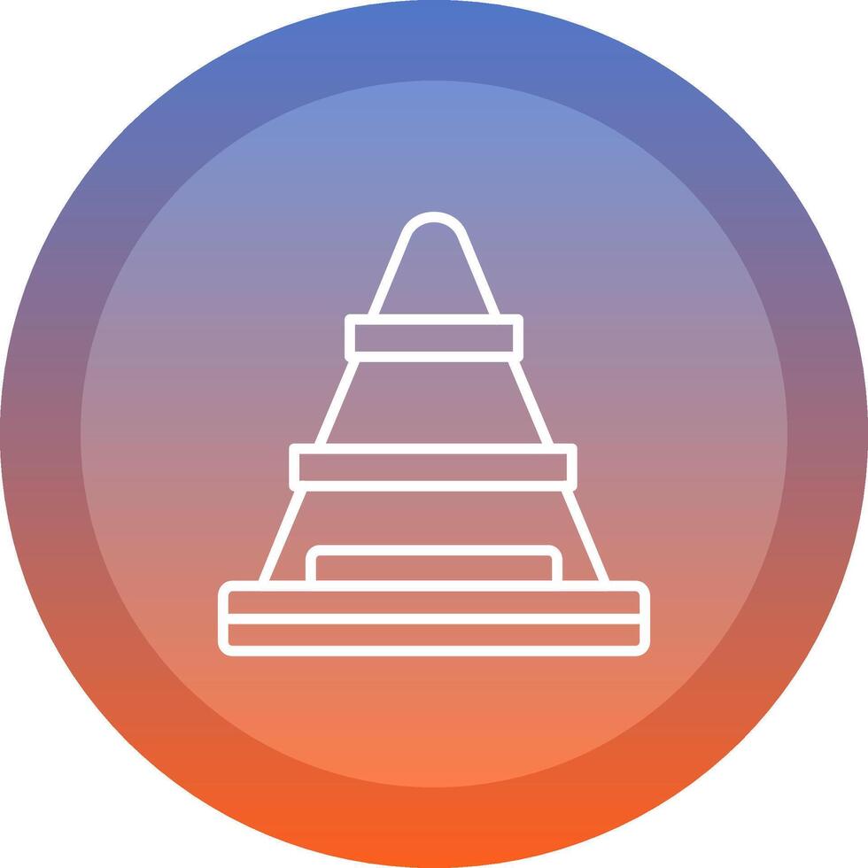 Traffic Cone Icon Symbol Art Sign vector