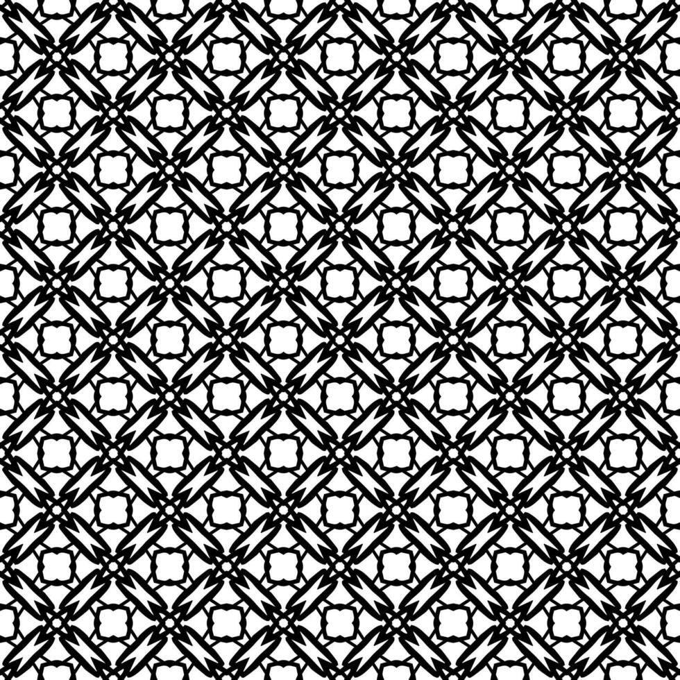 Black and white geometric design with endless rhythm, featuring elegant grayscale pattern vector