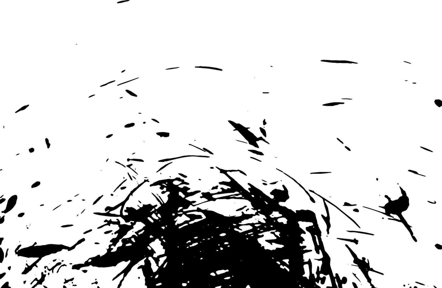 Deteriorated surface pattern with dynamic splash vector