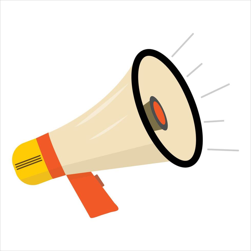 loudspeaker icon Illustration vector