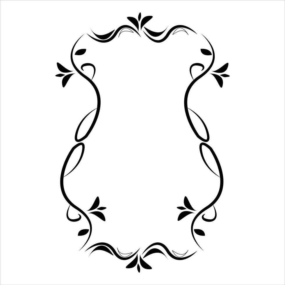 Ornamental frame Illustration vector