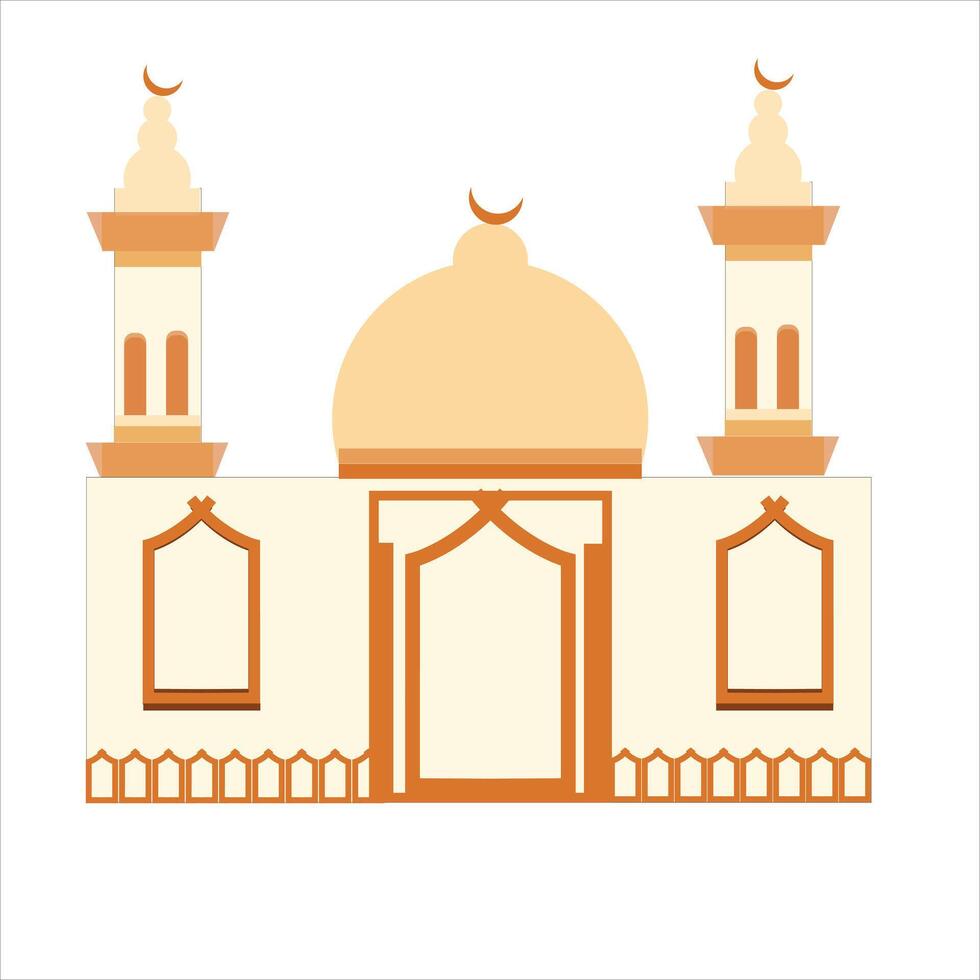 moSQUE Illustration on a white background vector