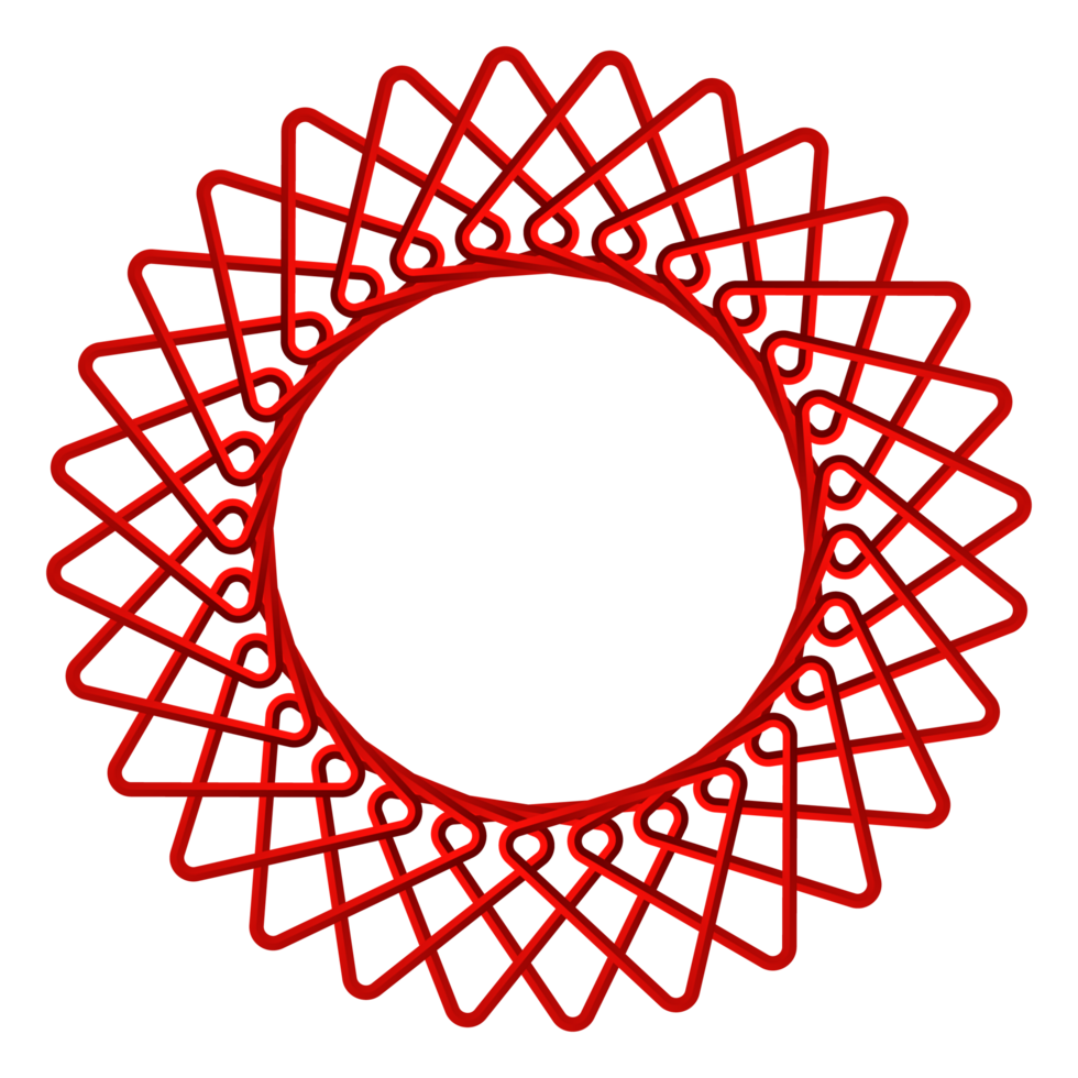 islamic pattern design with flower with circle frame border and intricate mandala indian art png