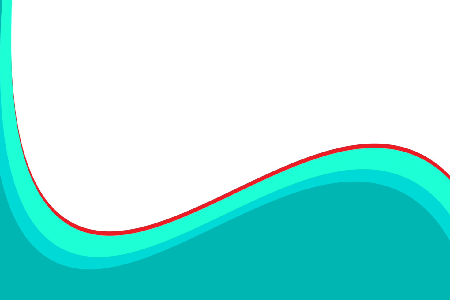 a wave background with a red and green wave png