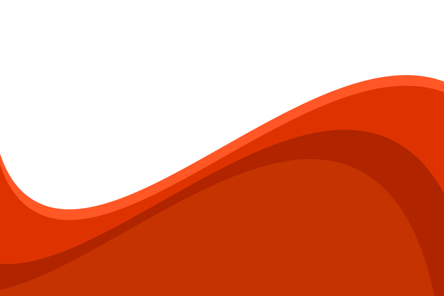 red wave transparent background png