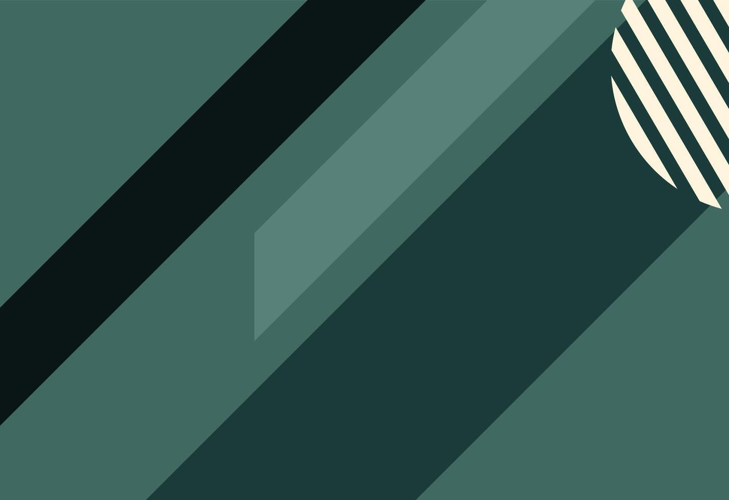 a green and black background with a black and white striped pattern vector