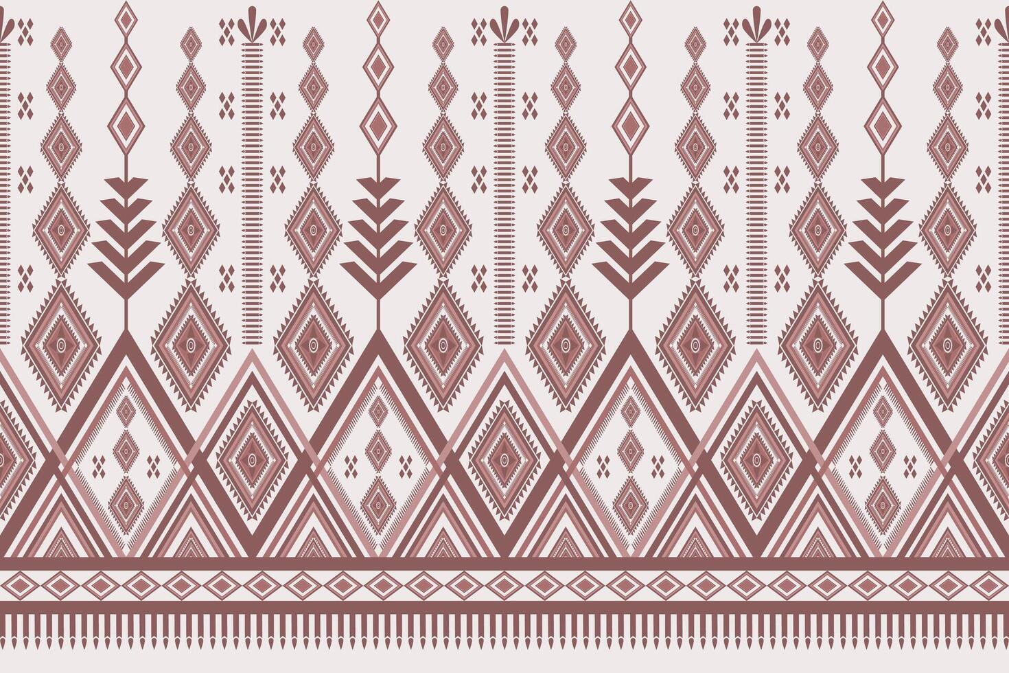 Monochrome Ethnic pattern vector