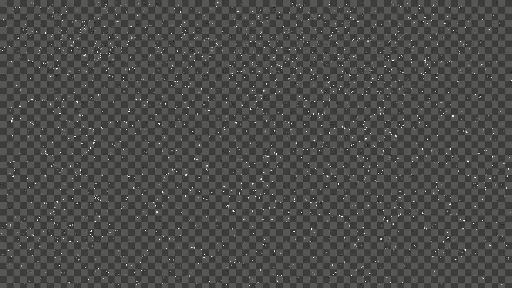 White starry sky texture with subtle snowfall vector