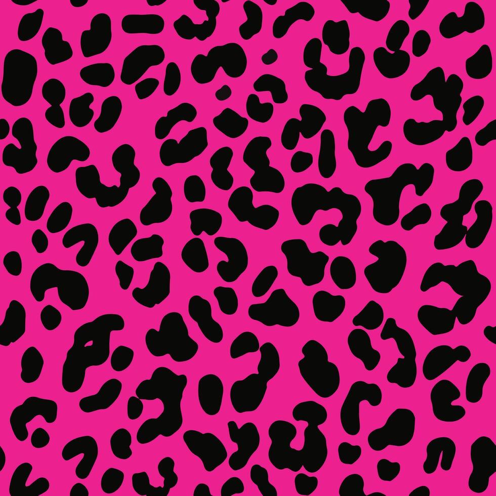 leopard skin Pattern illustration, animal print background vector