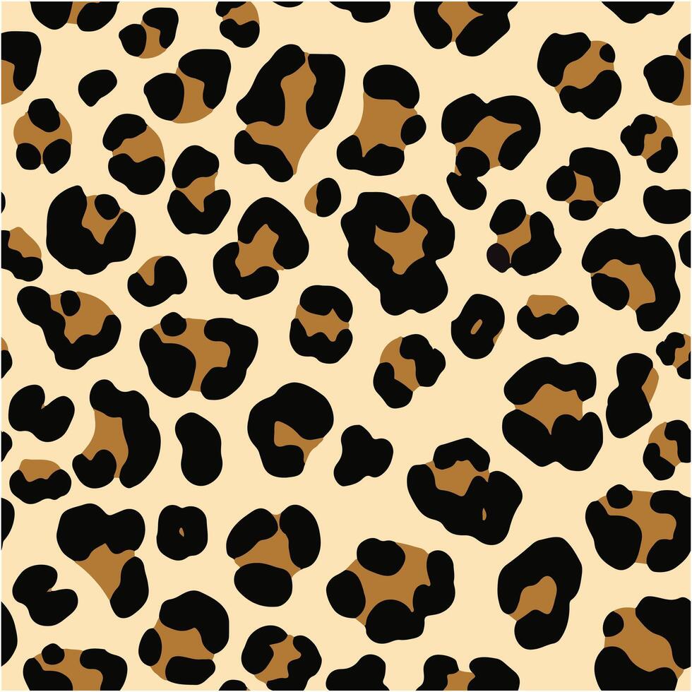 Elegant Leopard Print Background for Modern Spaces vector
