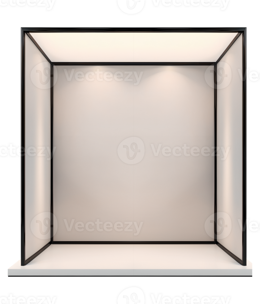 Mockup Design Event Exhibition Booth Background png