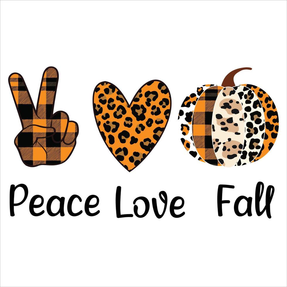 Fall Season T-shirt with Happy Fall and Autumn Artwork vector