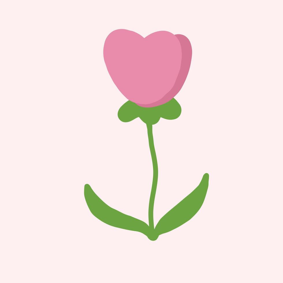 flower have a lavender color vector