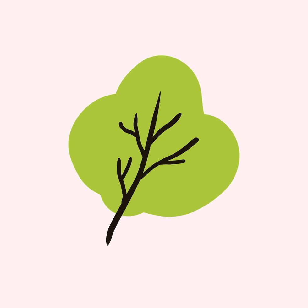 a leaf design vector