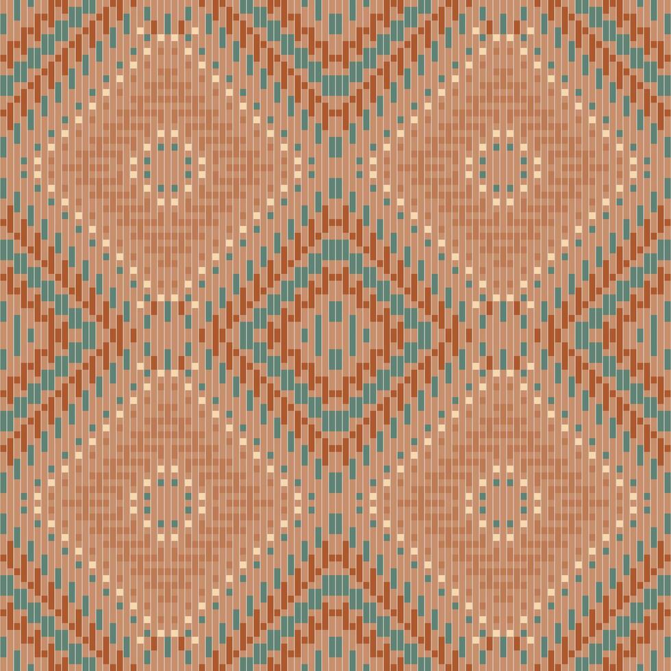 Ornament Abstract Seamless Geometric Patternfolk Embroidery, Aztec Geometric Ornament Print. Design for Carpet, Wallpaper, Clothing, Wrapping, Fabric vector