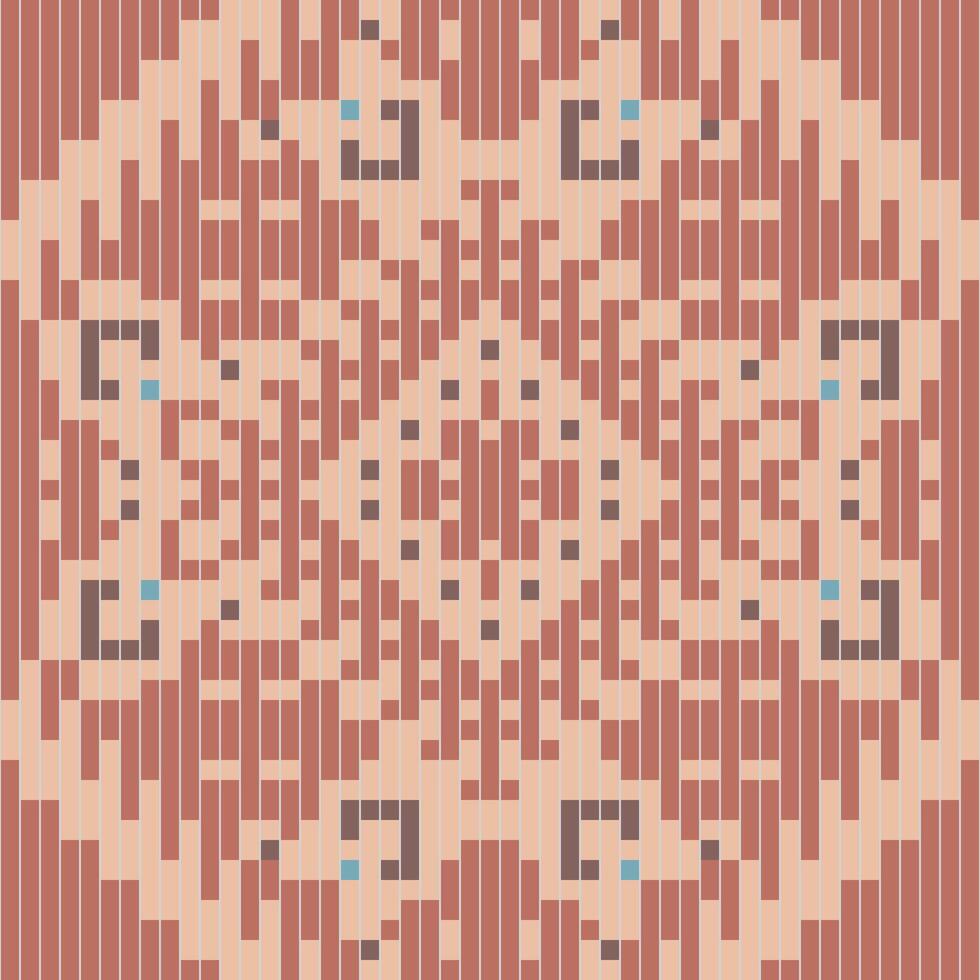 Navajo Abstract Colorful Geometric Pattern Backgroundfolk Embroidery, Aztec Geometric Ornament Print. Design for Carpet, Wallpaper, Clothing, Wrapping, Fabric vector