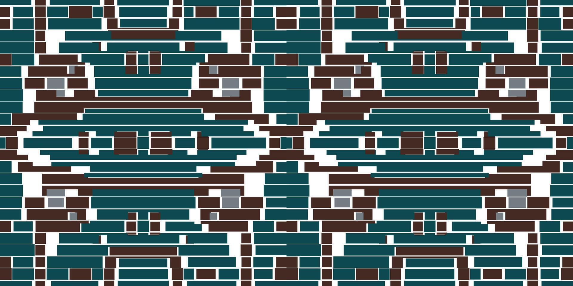 Abstract Ethnic Abstract Seamless Geometric Patternfolk Embroidery, Aztec Geometric Ornament Print. Design for Carpet, Wallpaper, Clothing, Wrapping, Fabric vector
