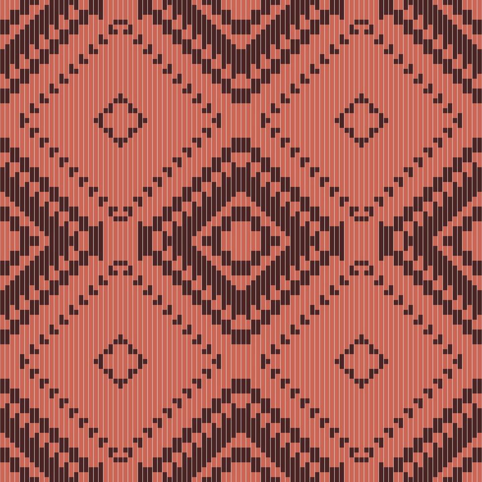 Endless Islamic Geometric Patternfolk Embroidery, Aztec Geometric Ornament Print. Design for Carpet, Wallpaper, Clothing, Wrapping, Fabric vector