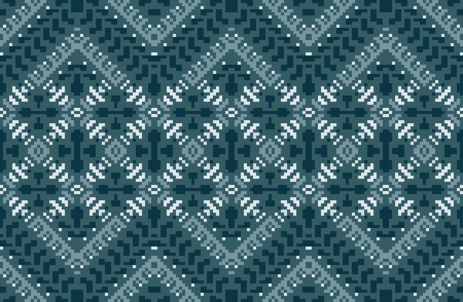Antique Ikat Pattern Meaningfolk Embroidery, Aztec Geometric Ornament Print. Design for Carpet, Wallpaper, Clothing, Wrapping, Fabric vector