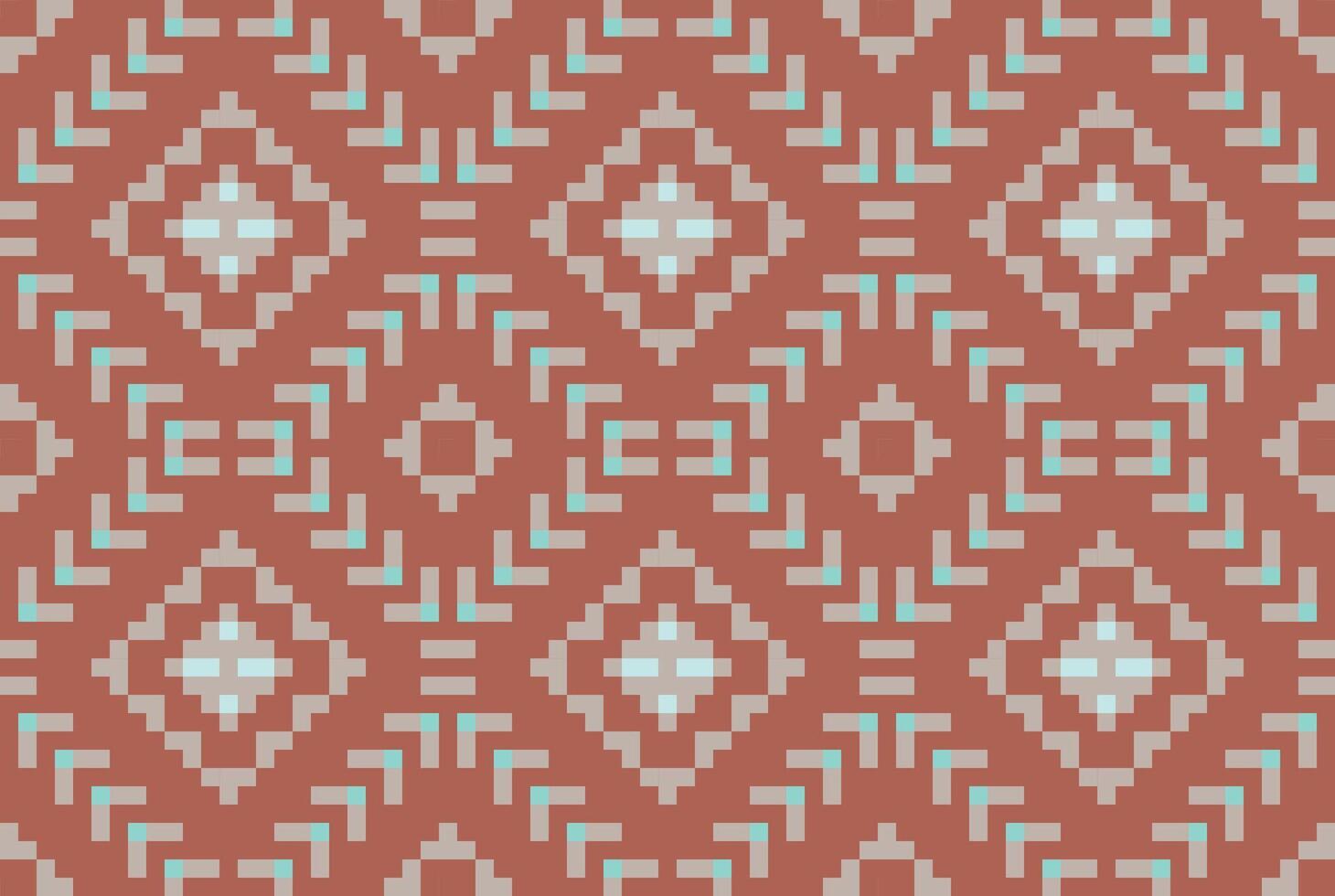 Moroccan Ikat Pattern Designfolk Embroidery, Aztec Geometric Ornament Print. Design for Carpet, Wallpaper, Clothing, Wrapping, Fabric vector