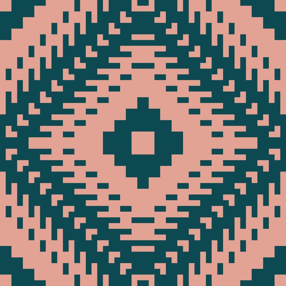 Geometric Ethnic Pattern Philippinesfolk Embroidery, Aztec Geometric Ornament Print. Design for Carpet, Wallpaper, Clothing, Wrapping, Fabric vector