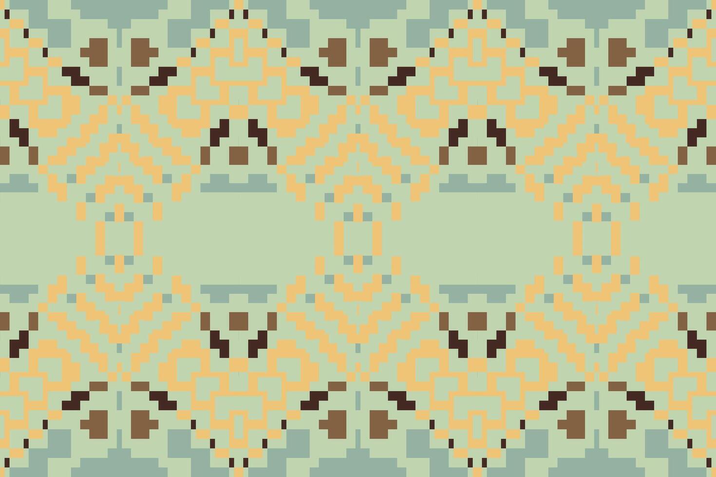 Ethnic Pattern Abstract Geometric Pattern Backgroundfolk Embroidery, Aztec Geometric Ornament Print. Design for Carpet, Wallpaper, Clothing, Wrapping, Fabric vector