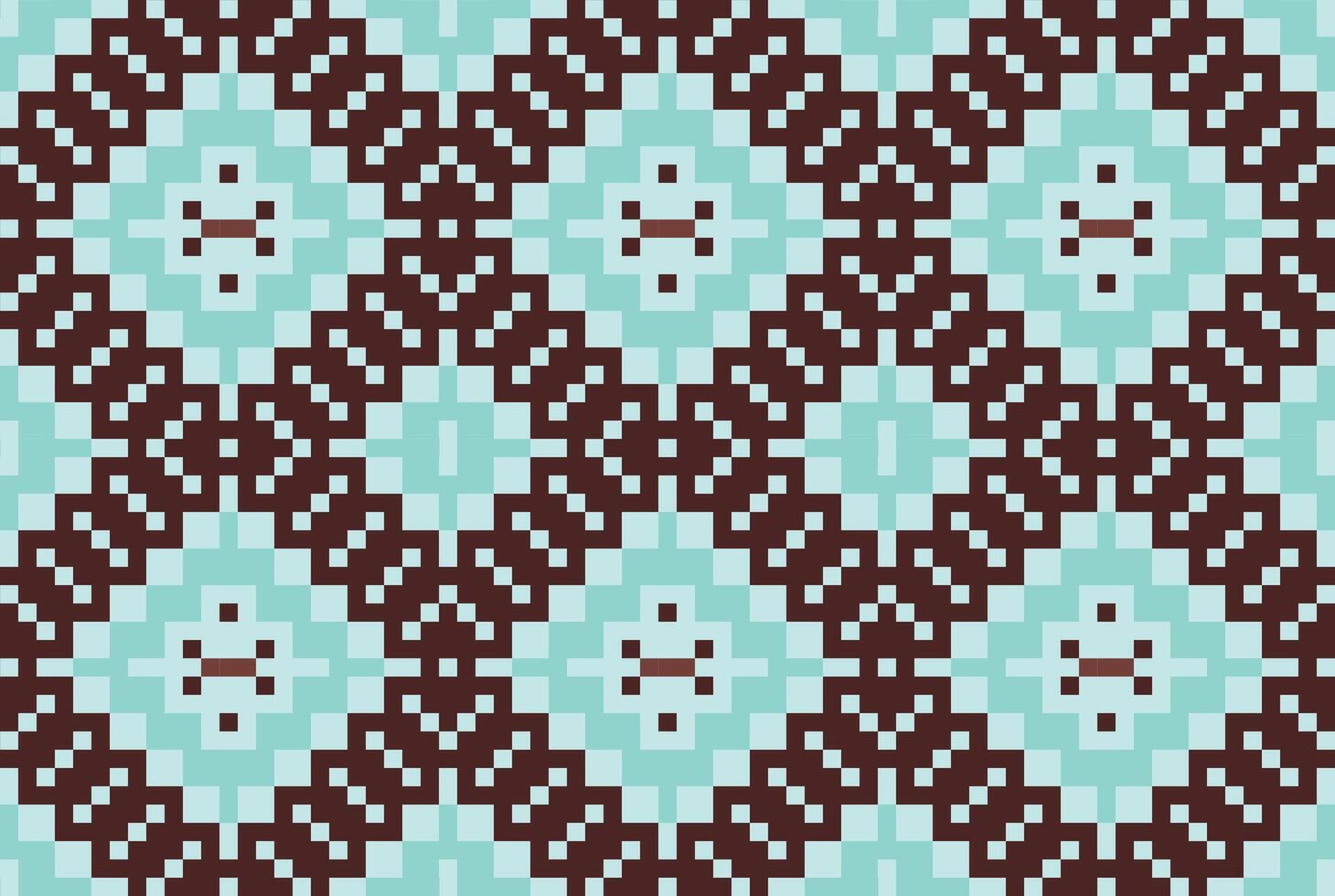Printing Industry Ikat Weaving Patternfolk Embroidery, Aztec Geometric Ornament Print. Design for Carpet, Wallpaper, Clothing, Wrapping, Fabric vector