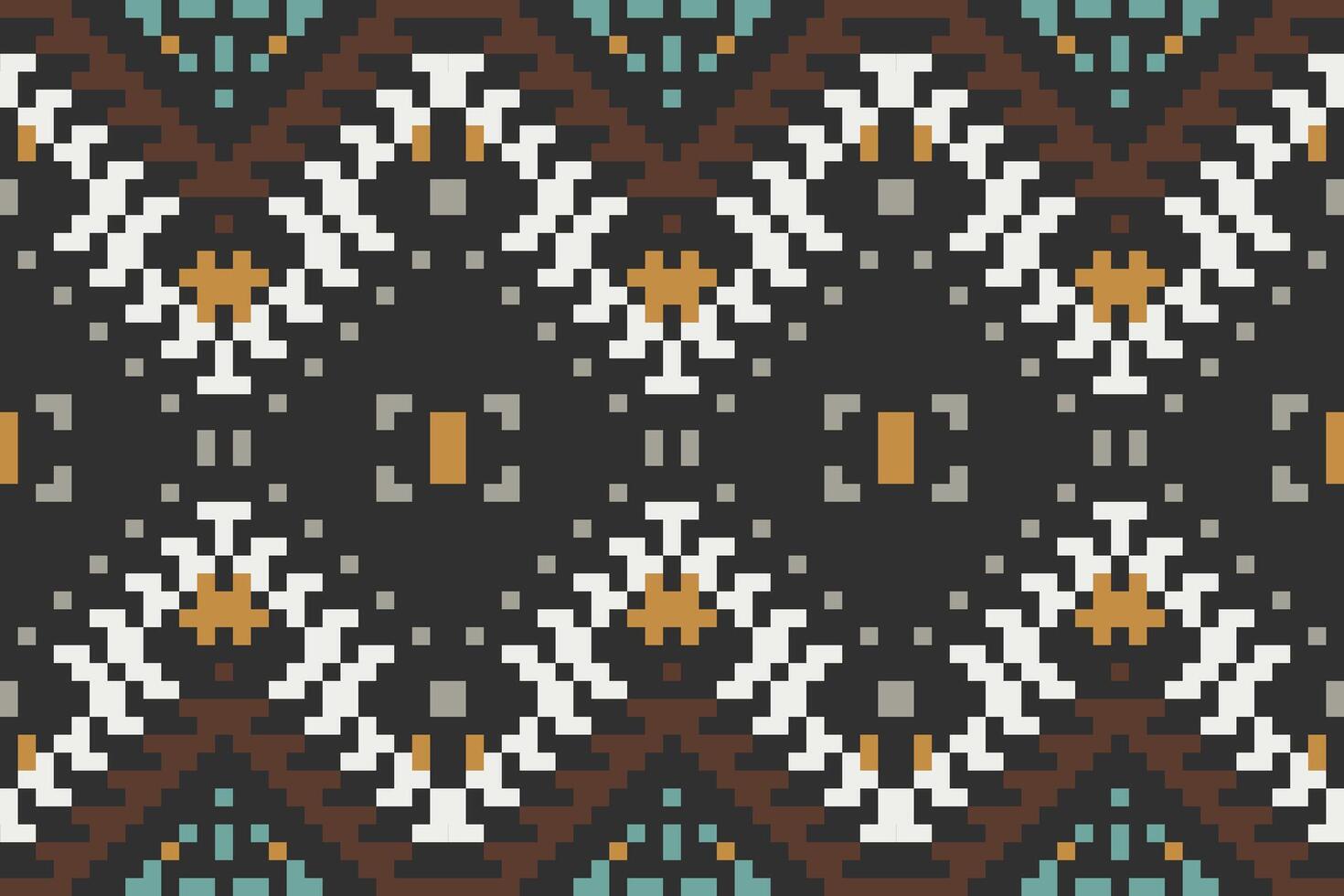Stripes Background Ethnic Design Patternfolk Embroidery, Aztec Geometric Ornament Print. Design for Carpet, Wallpaper, Clothing, Wrapping, Fabric vector