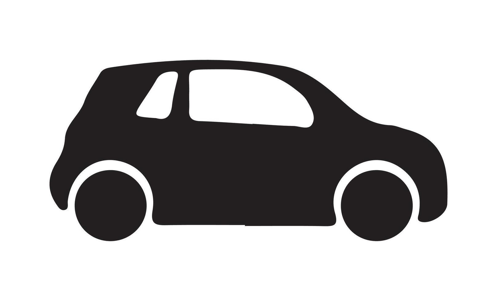 Car auto vehicle transport silhouette type design travel race model technology style and generic automobile vector