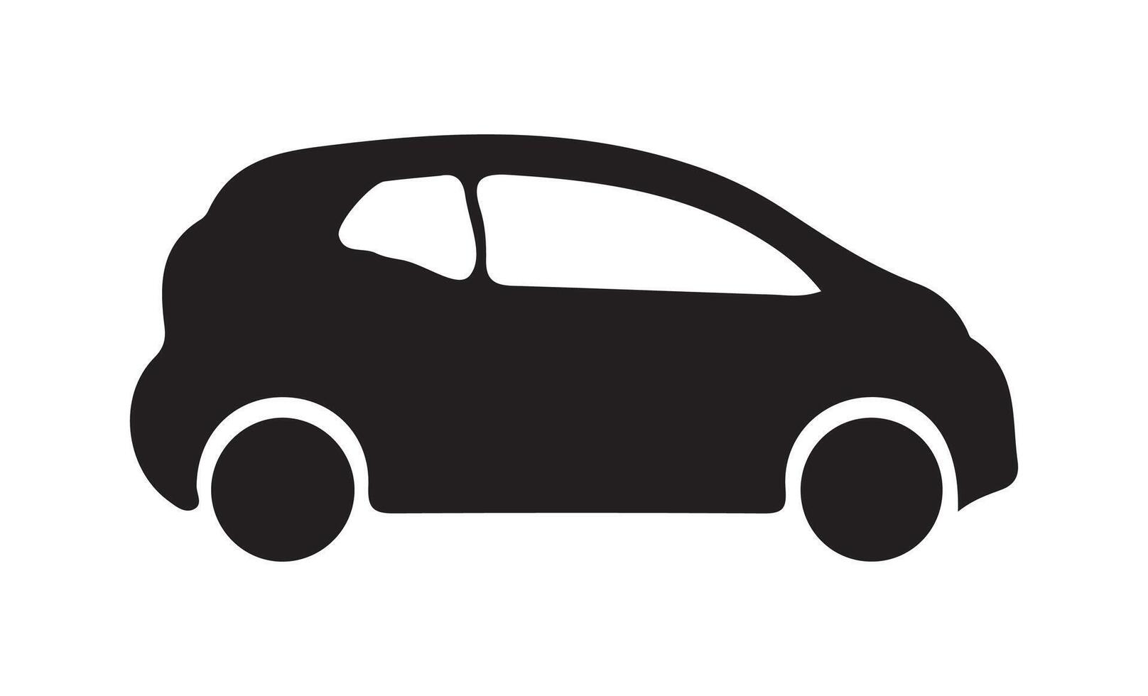 Car auto vehicle transport silhouette type design travel race model technology style vector