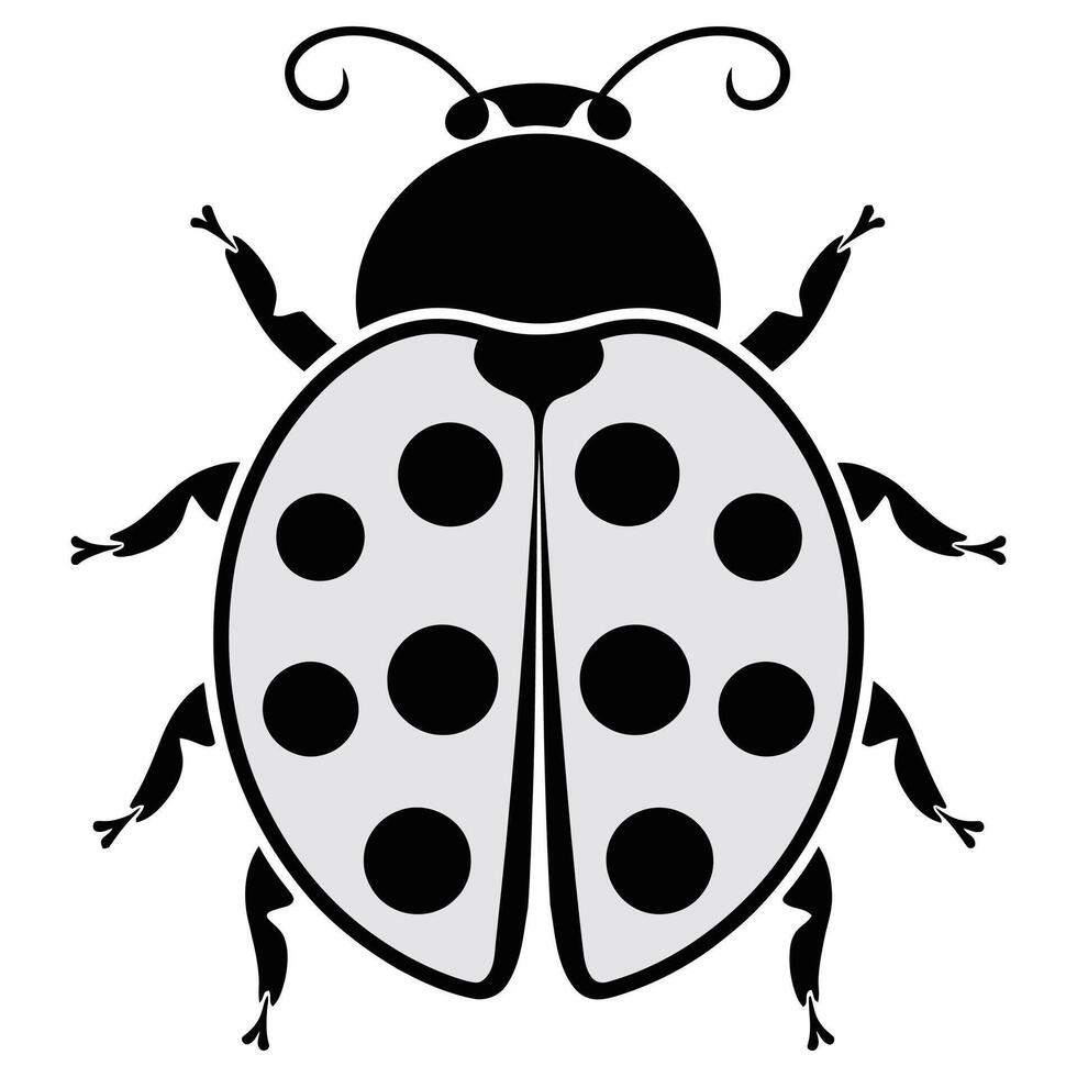Ladybug clip art vector