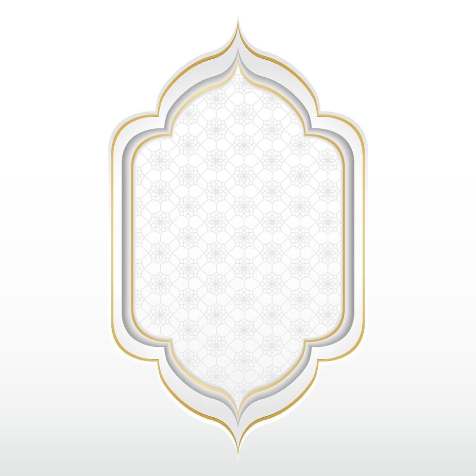 Luxury ornamental background in arabic style. Template for design vector